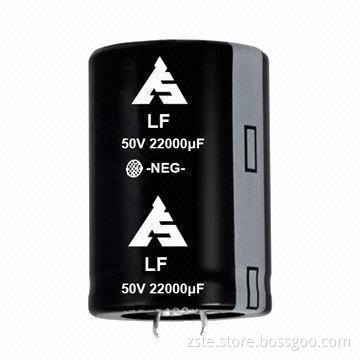 Snap-in Aluminum Electrolytic Capacitor with 50V